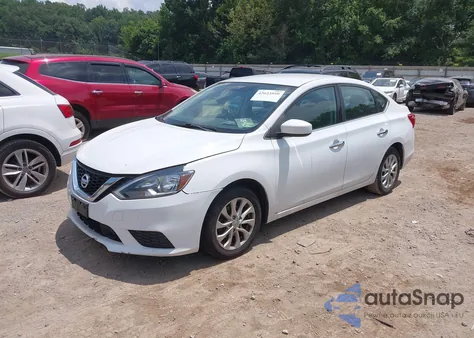 2018 Nissan Sentra Sv z USA, uszkodzony, nr VIN 3N1AB7AP0JY240405